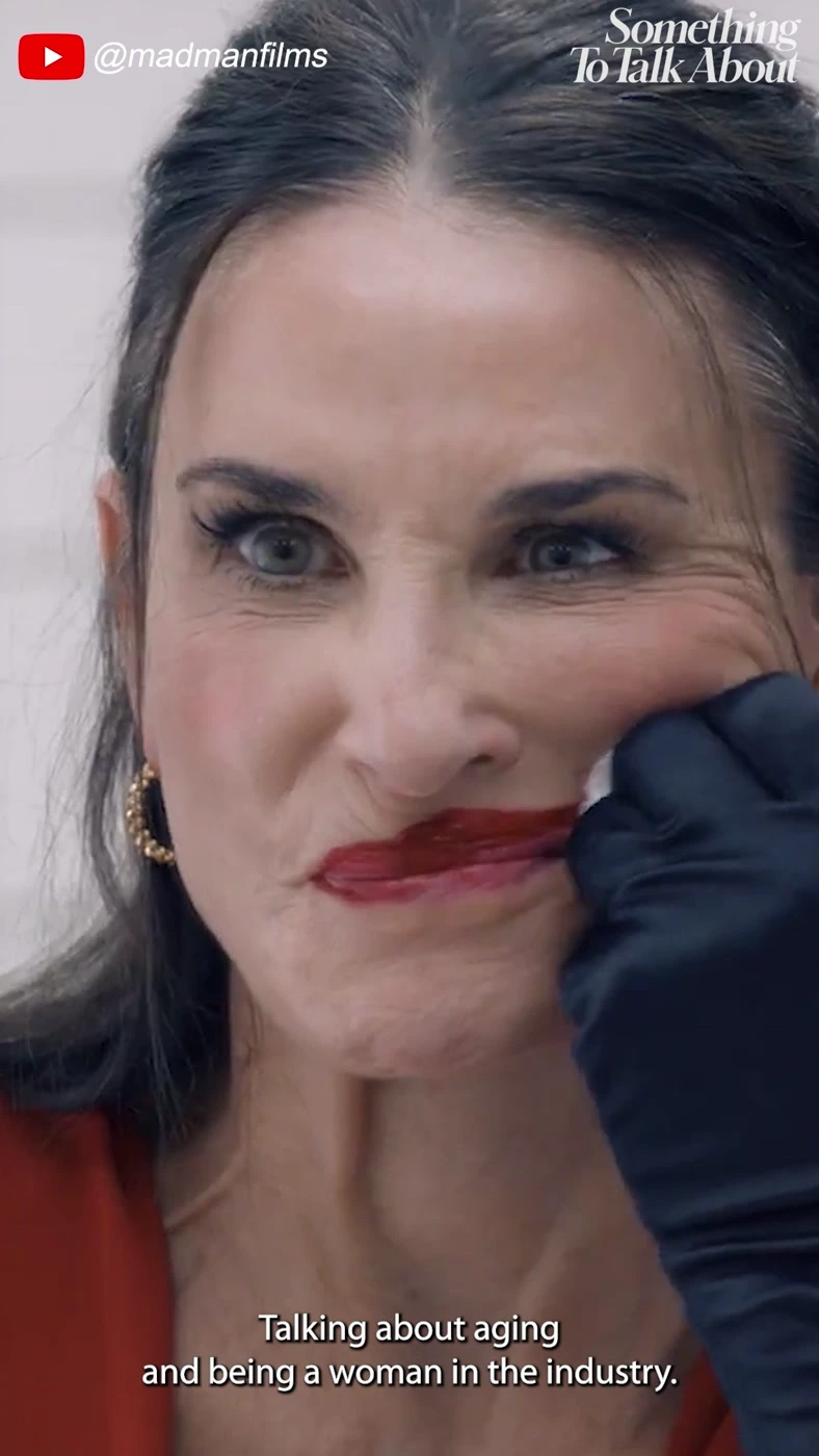 Adrien Brody & Demi Moore — YouTube Shorts